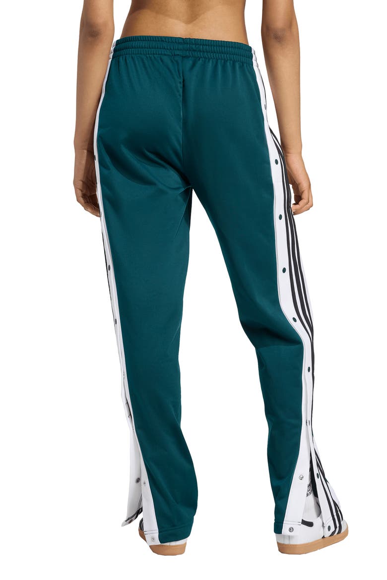 Adibreak Track Pants, Alternate, color, AURORA IVY/ BLACK