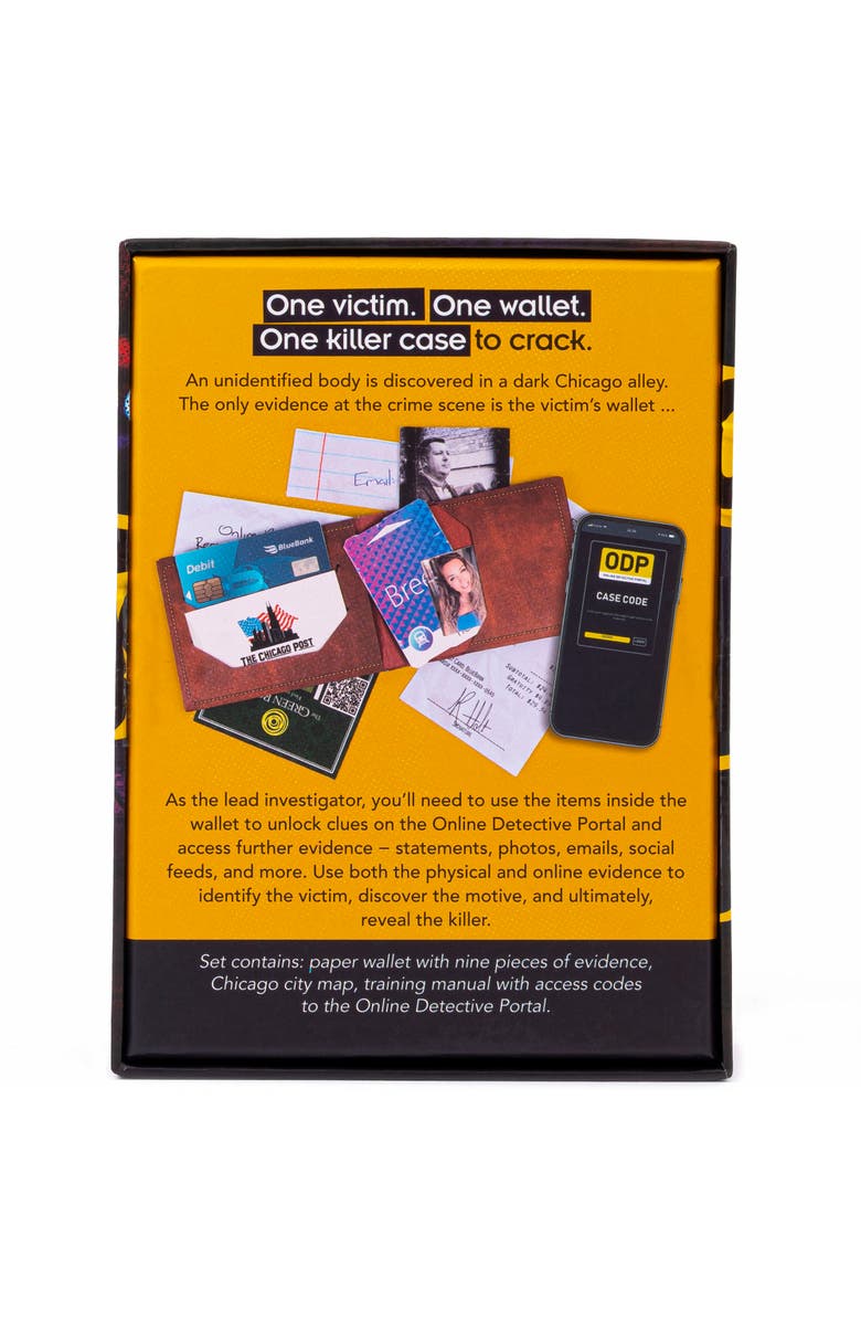 Professor Puzzle Evidence Hush Money Crimesolving, Chicago Mystery, Alternate, color, Multicolored