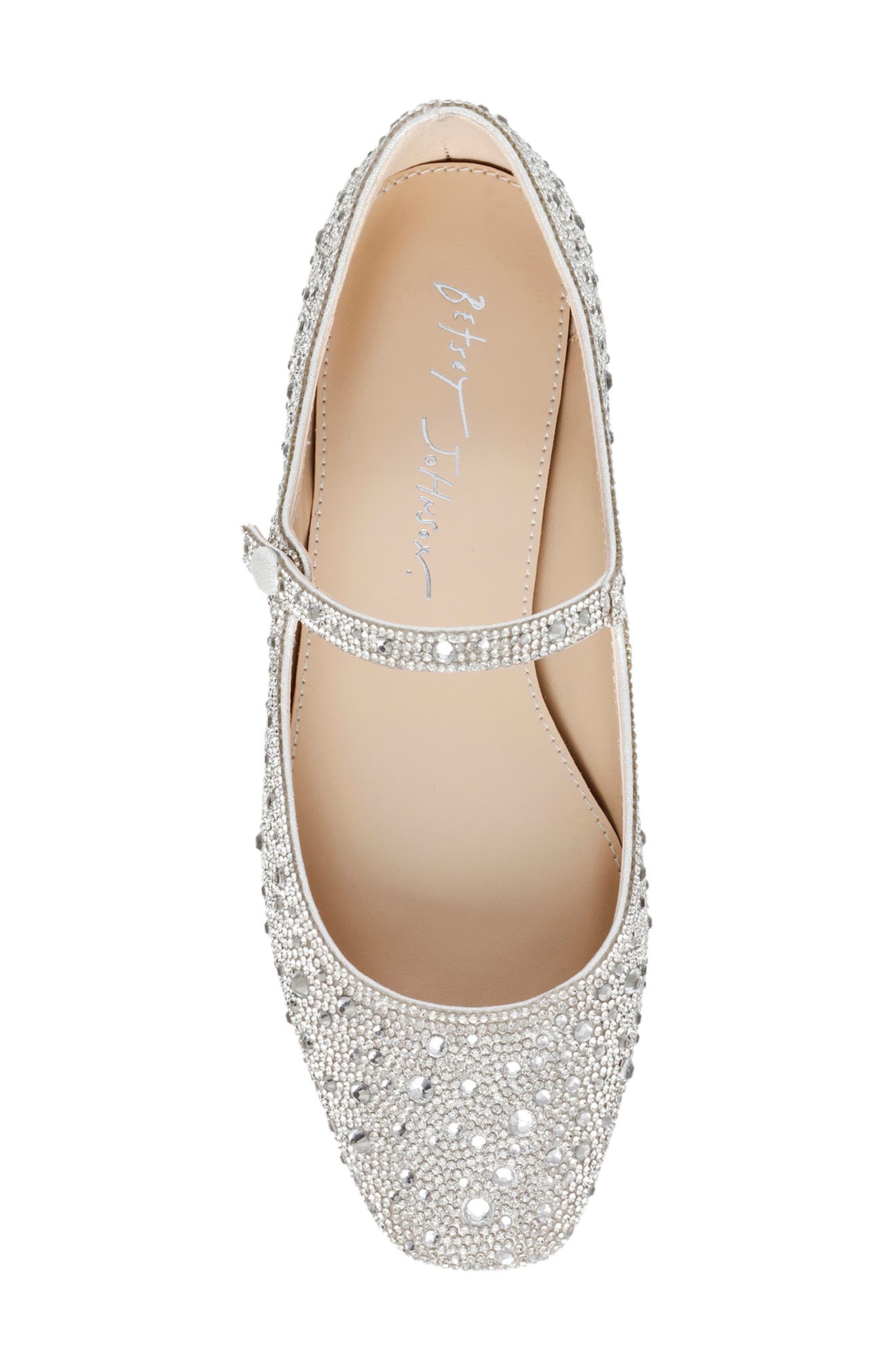 Betsey Johnson Tess Mary Jane Flat, Alternate, color, 