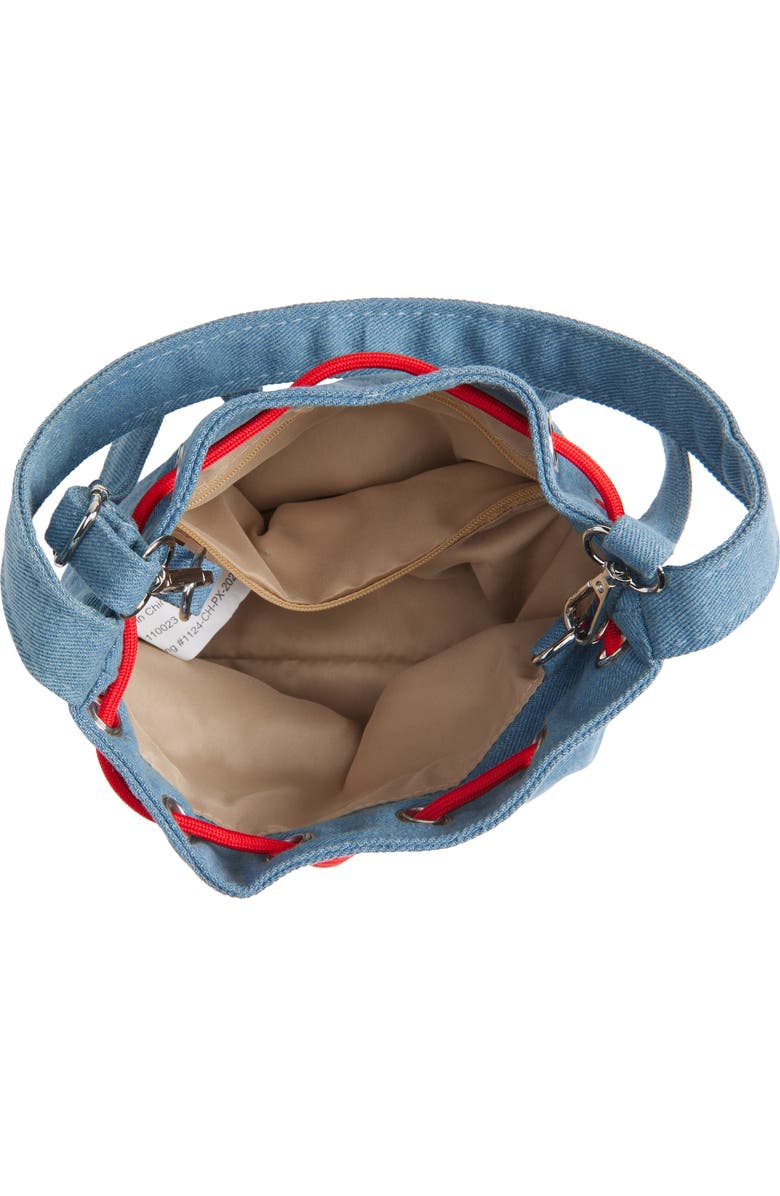 Ruby & Ry Kids' Denim Bucket Bag, Alternate, color,