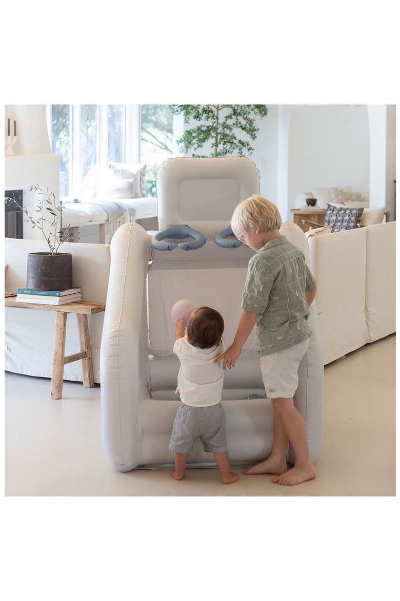 Inflatable Dual Shot Toy, Alternate, color, WHITE