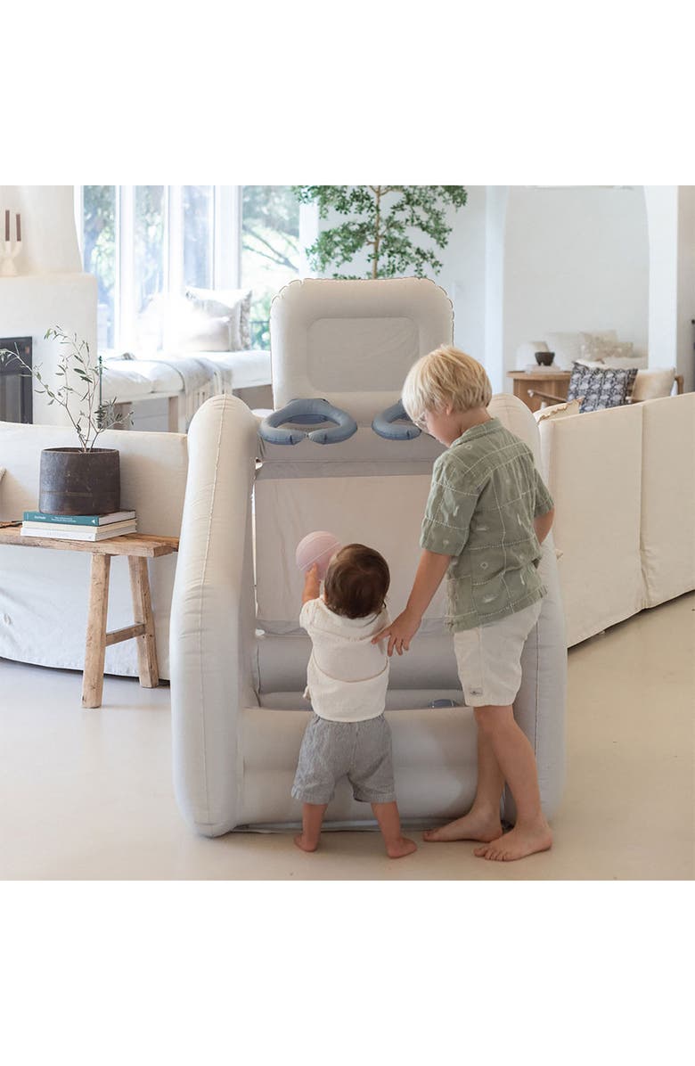 PLAYSMOL Inflatable Dual Shot Toy, Alternate, color, White