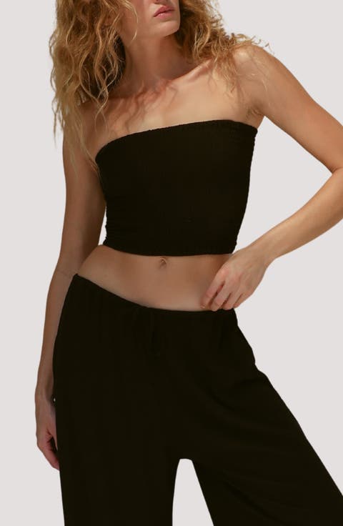 Flora Smocked Tube Top Cover-Up