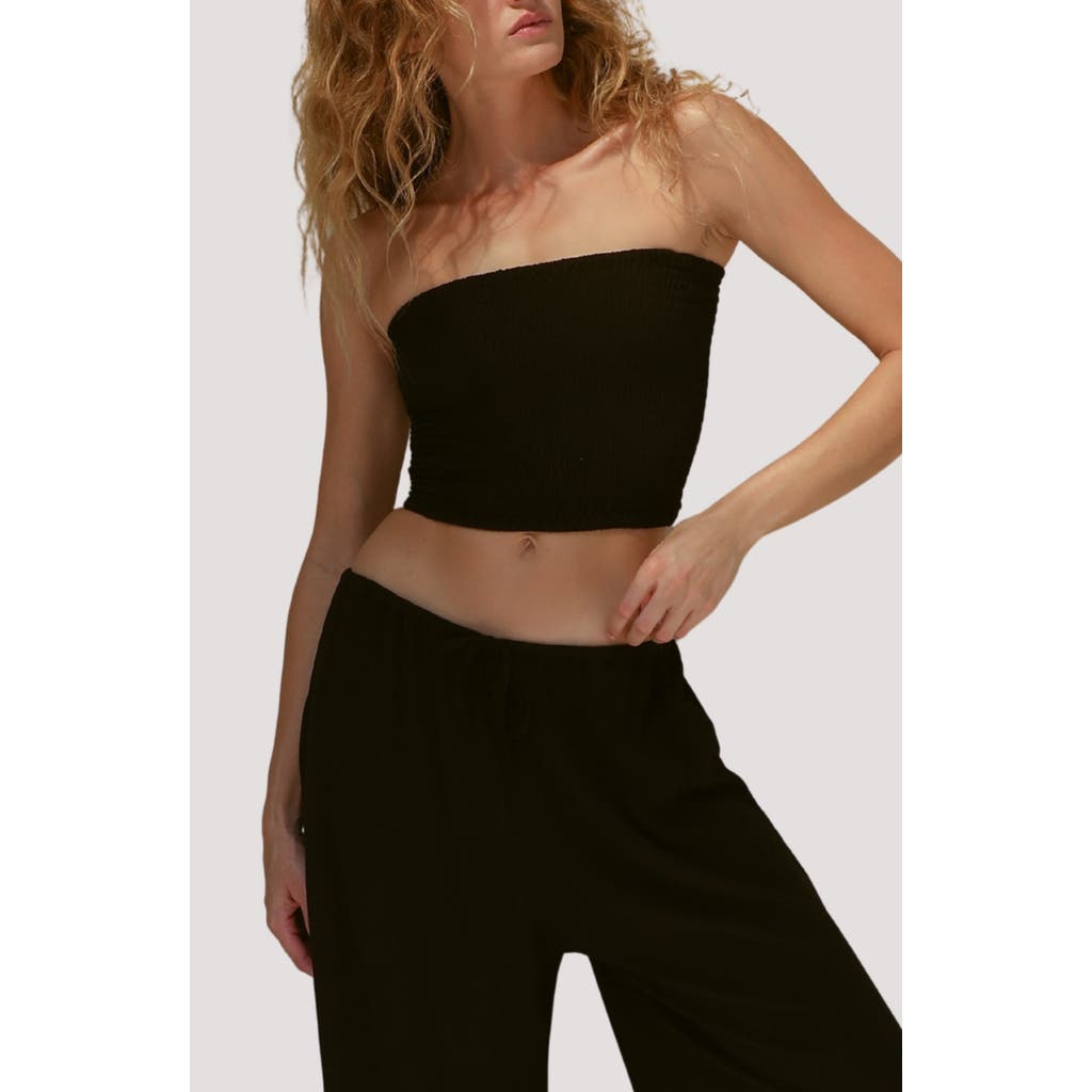 Stone Fox Swim Flora Smocked Tube Top Cover-Up at Nordstrom, Size Medium/large
