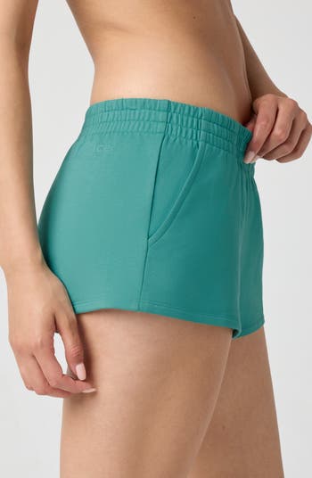Sporty French Terry Sweat Shorts