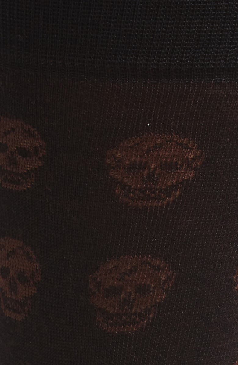 McQueen Alexander McQueen Skull Socks, Alternate, color,