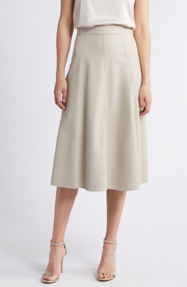 NIKKI LUND Carina Skirt, Main, color, Ivory