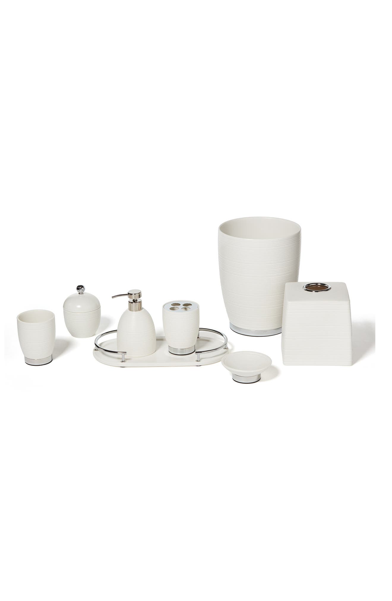 ROSELLI TRADING COMPANY Dubai 8-Piece Ceramic Bathroom Accessory Set