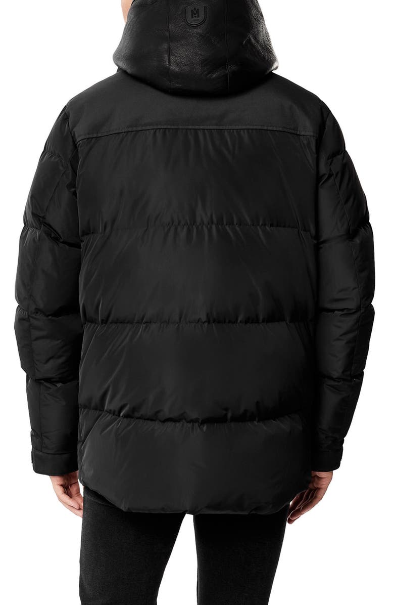 Mackage Riley Genuine Shearling Lined Down Jacket, Alternate, color,