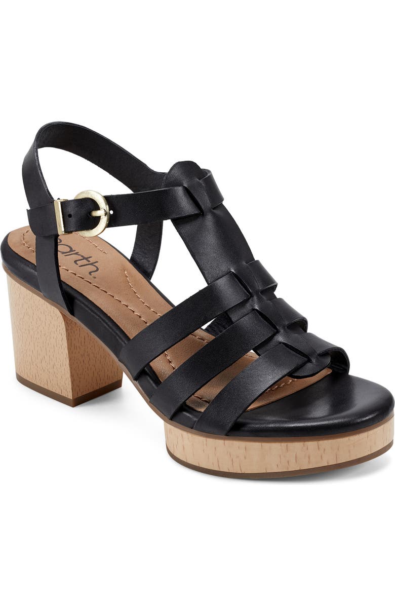Earth<sup>®</sup> Adona Fisherman Platform Slingback Sandal, Main, color,