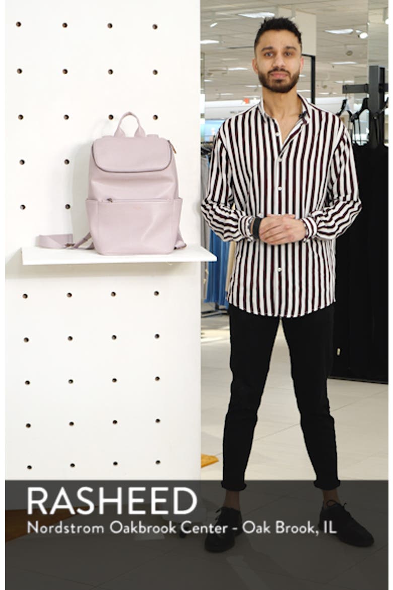 'Brave' Faux Leather Backpack video