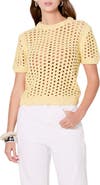 Endless Rose Sequin Open Stitch Sweater