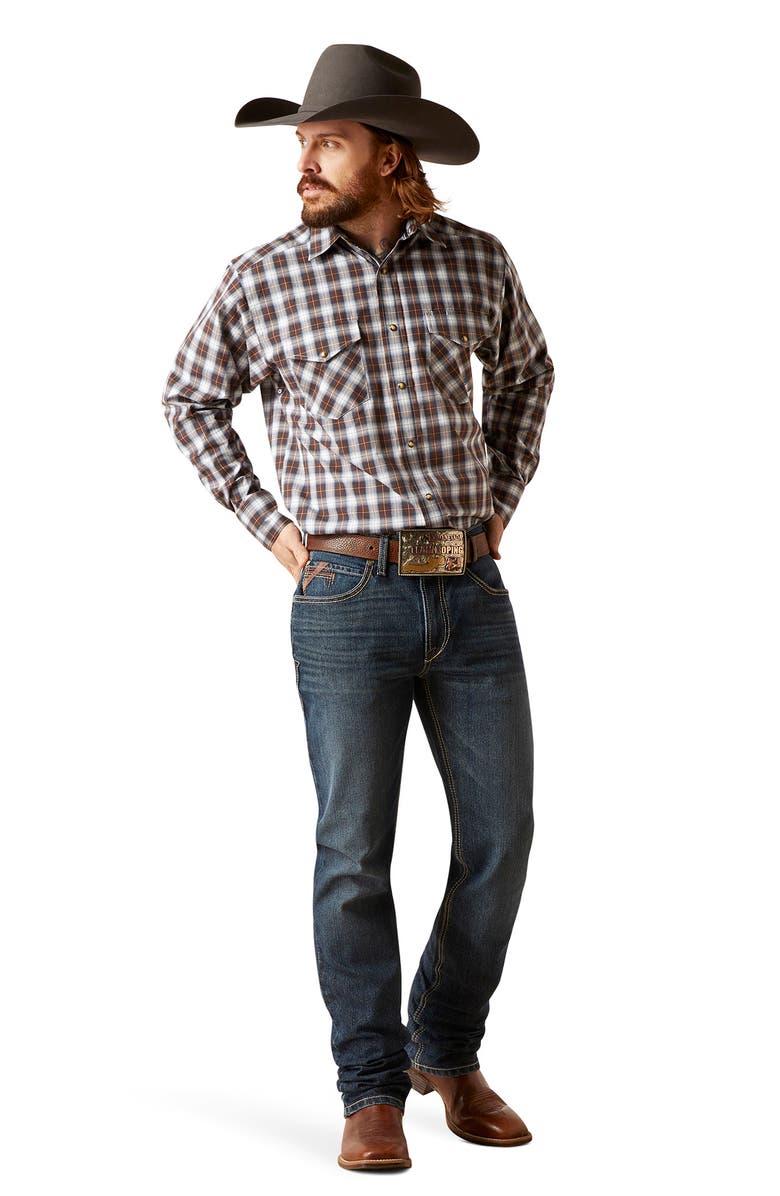 Ariat M4 Derek Relaxed Fit Jeans, Alternate, color, Atlas