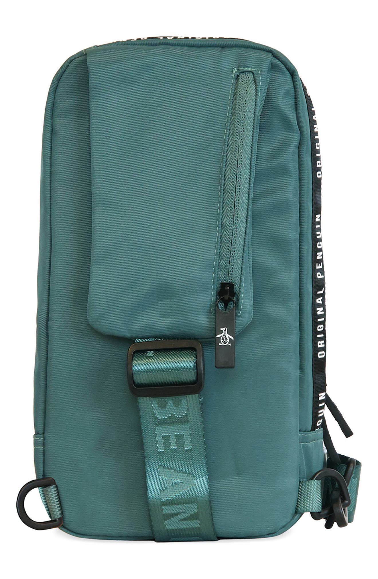 Original Penguin Pete Sling Bag, Alternate, color, Sea Pine