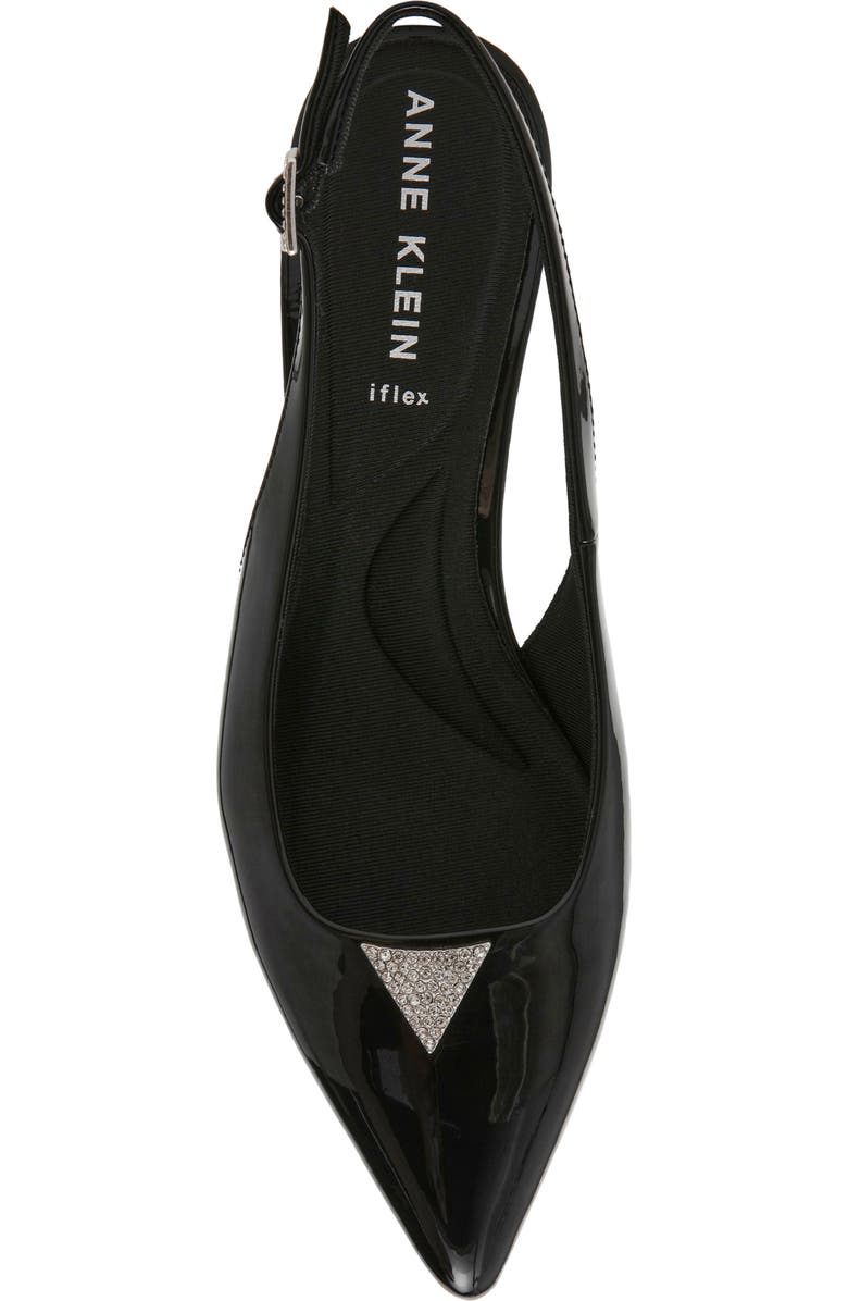 Anne Klein Iset Slingback Pointed Toe Kitten Heel, Alternate, color,