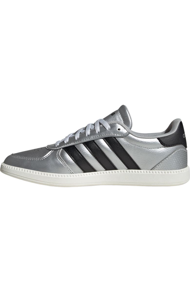 adidas Breaknet Sleek Sneaker, Alternate, color, Matte Silver/ Black/ Off White