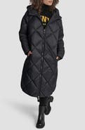 DKNY Diamond Quilted Puffer Coat