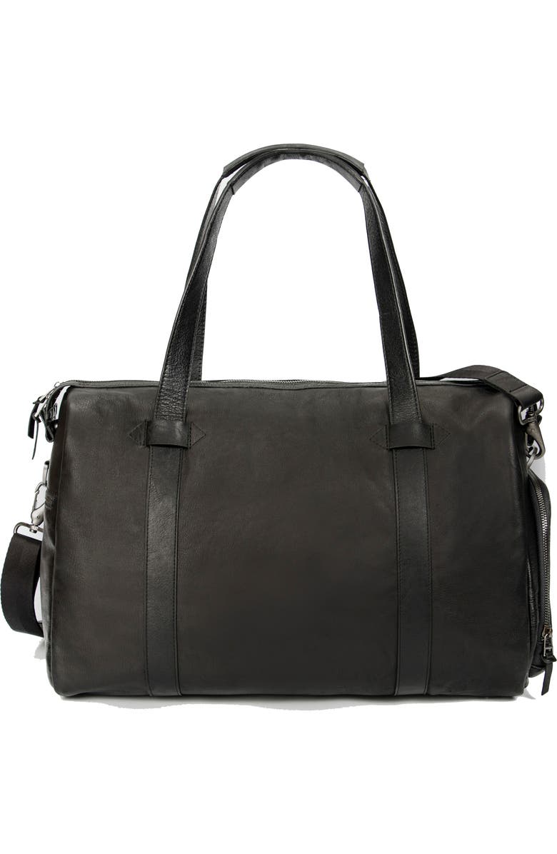 Velez Men Essential Bowling Handbags with Hand-Aged Effect, Alternate, color, Black