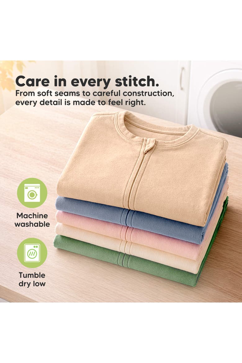 1-Pack Soothe Baby Sleep & Play Footies, Alternate, color, Ecru