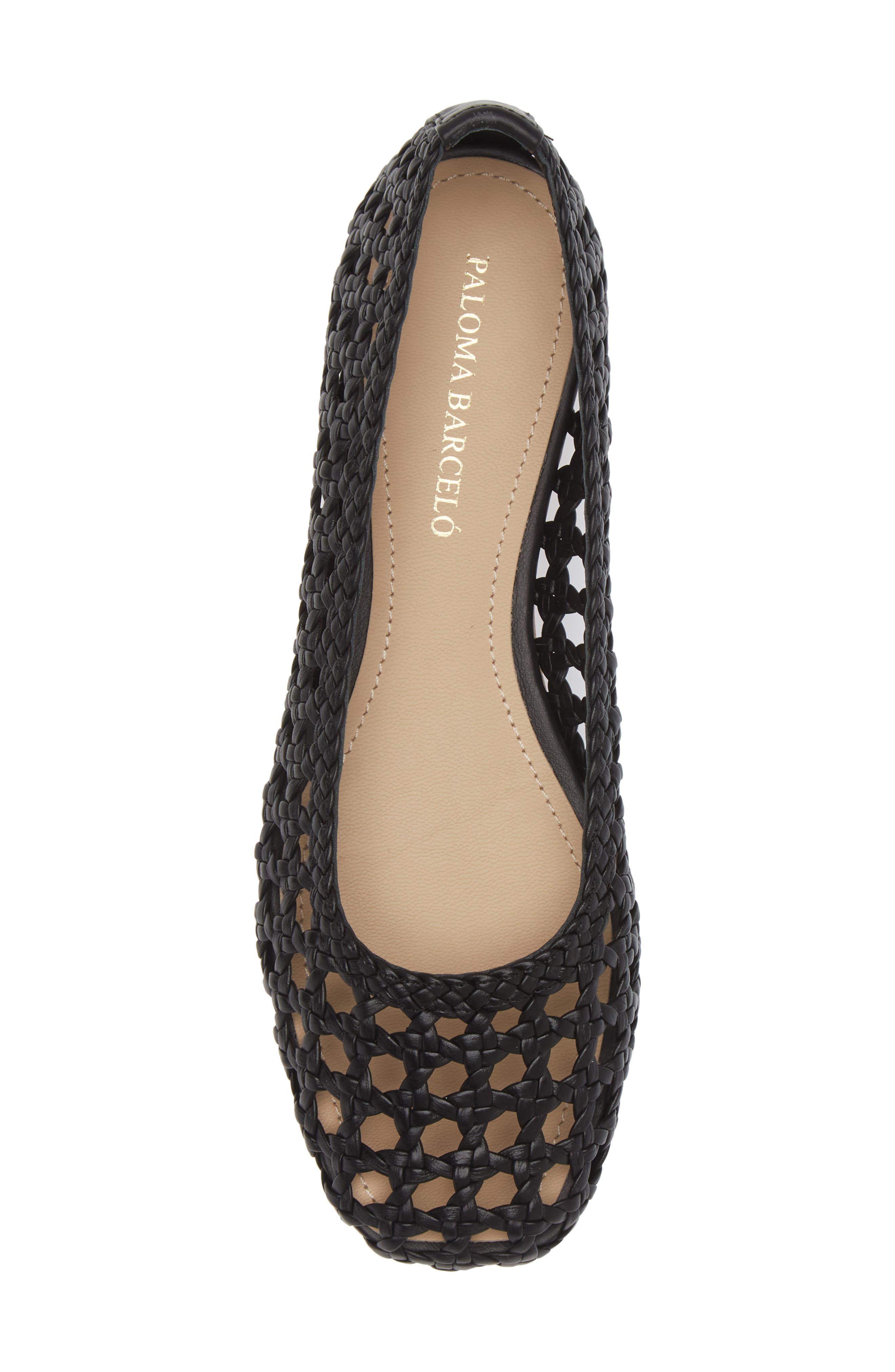 Paloma Barcelo Shell Ballet Flat, Alternate, color, 