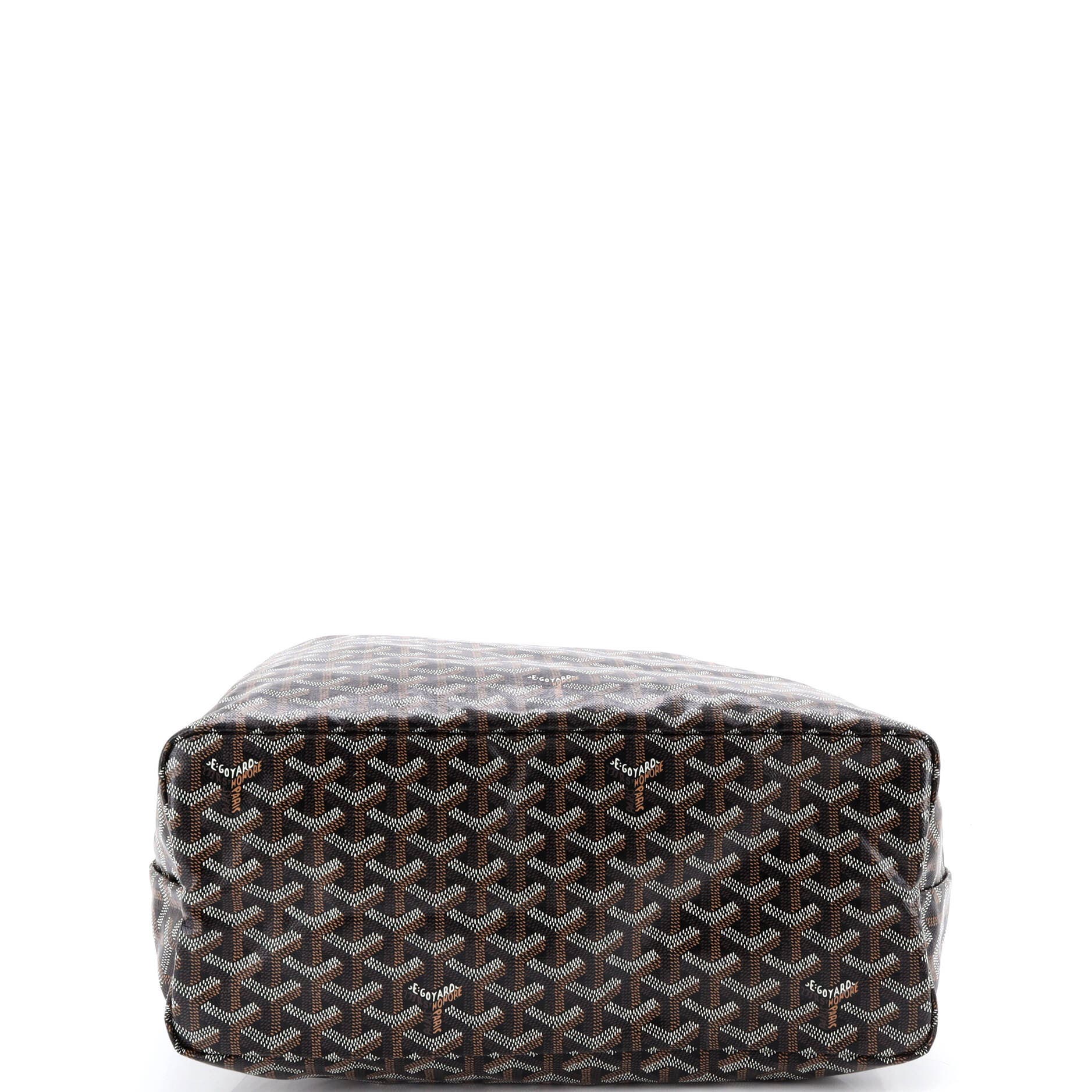 Pre-Owned Goyard Saint Louis Tote Coated Canvas PM, Alternate, color, Black