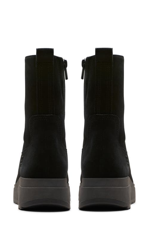 Clarks Loriini May Suede Bootie In Black
