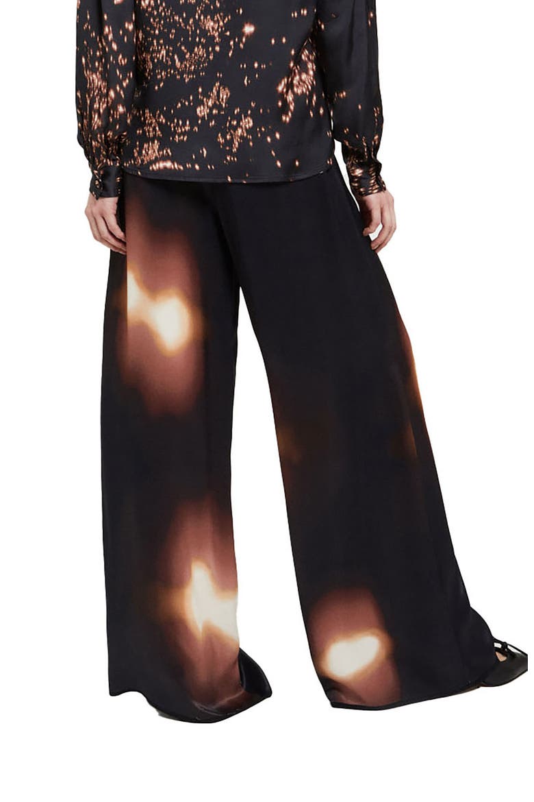 Wide-Leg Trousers, Alternate, color, Black
