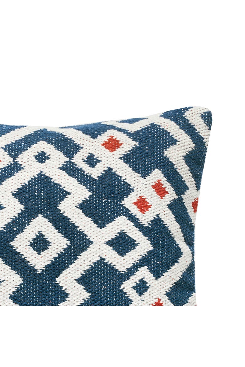 Reggie Indigo Southwestern Accent Throw Pillow 20" x 20", Alternate, color, Blue