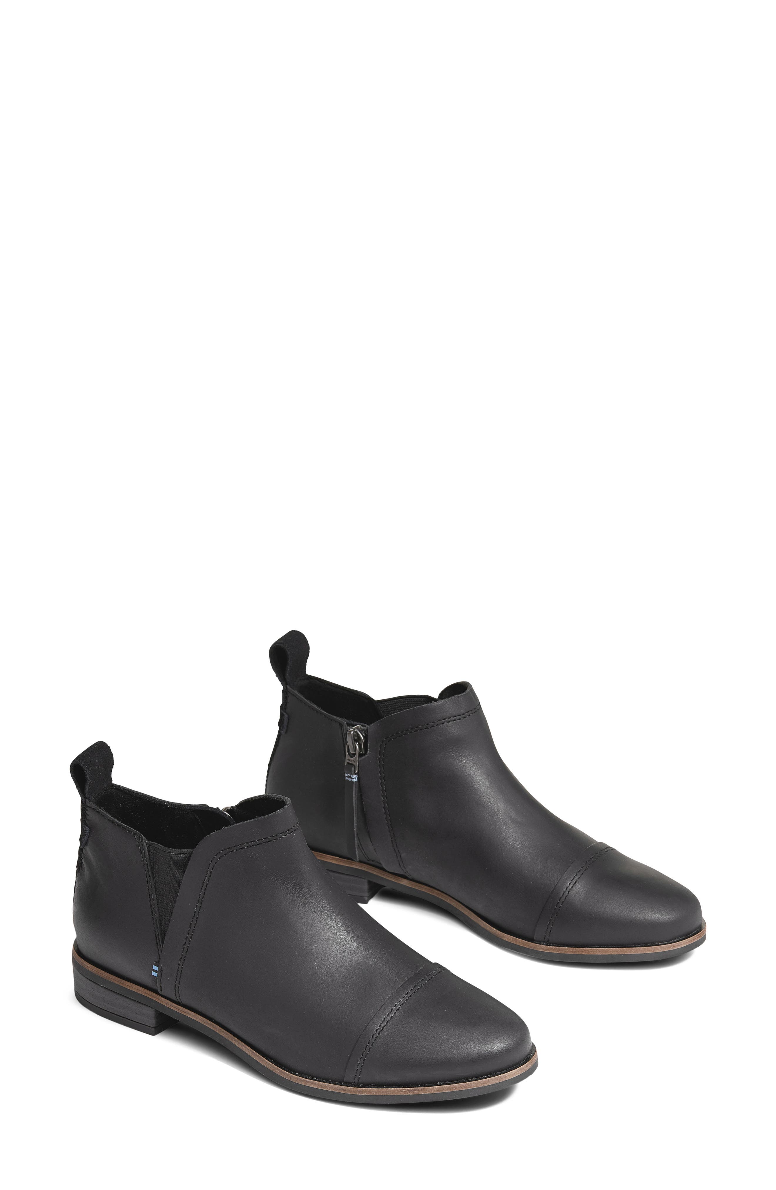 TOMS Reese Cap Toe Chelsea Boot, Main, color, 