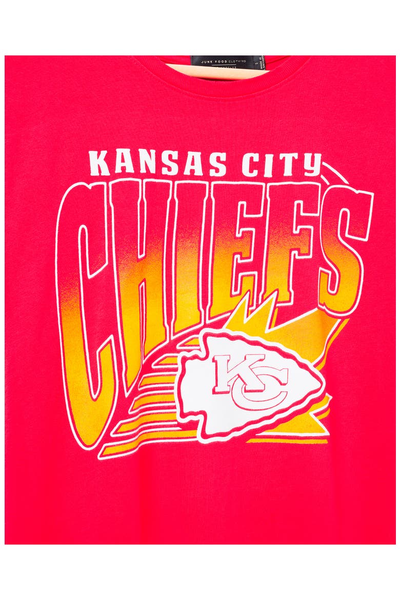 Kansas City Chiefs Cotton Graphic T-Shirt, Alternate, color, LICORICE