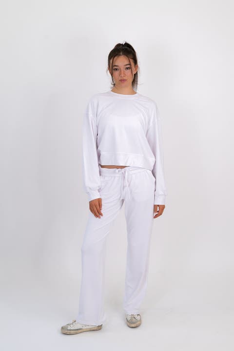 The Solace Wide Leg Sweatpant