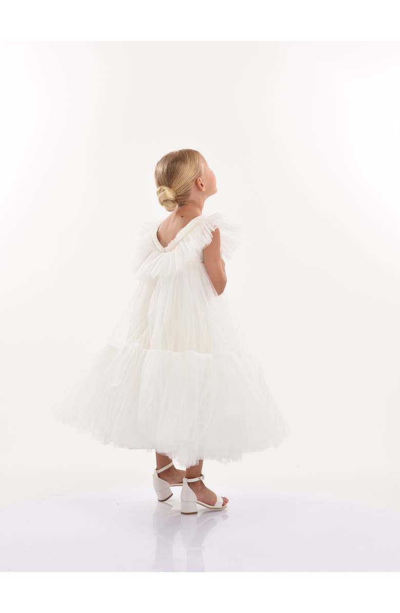 Tulleen Beckwith Dress, Alternate, color, White