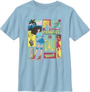 Barbie Boys' Cruisin to Cali Vibes T-Shirt