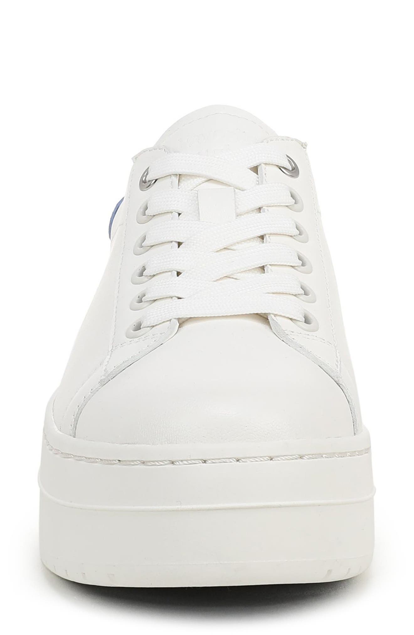 Naomi Platform Sneaker, Alternate, color, WHITE/ GRANADA SKY