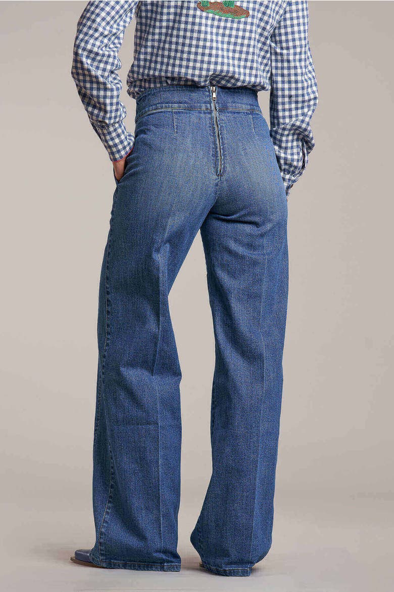 Sailor Jeans, Alternate, color, Jeansblue