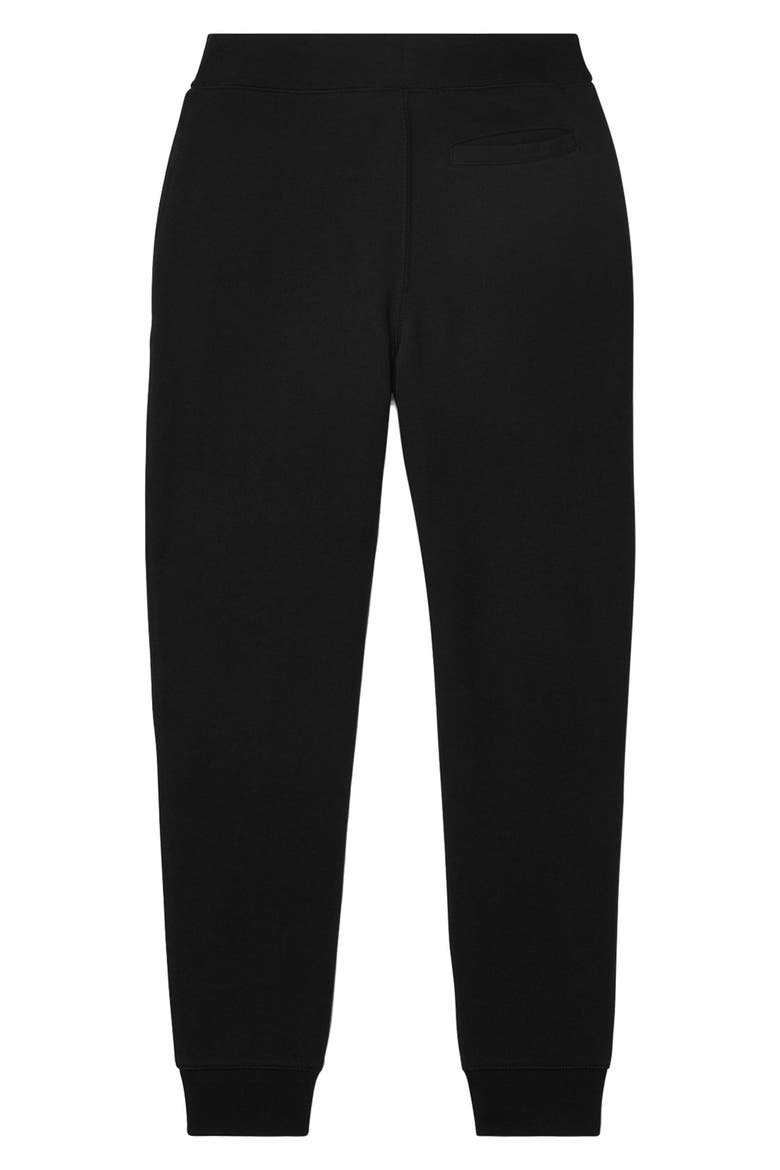 Kids' Fleece Joggers, Alternate, color, POLO BLACK