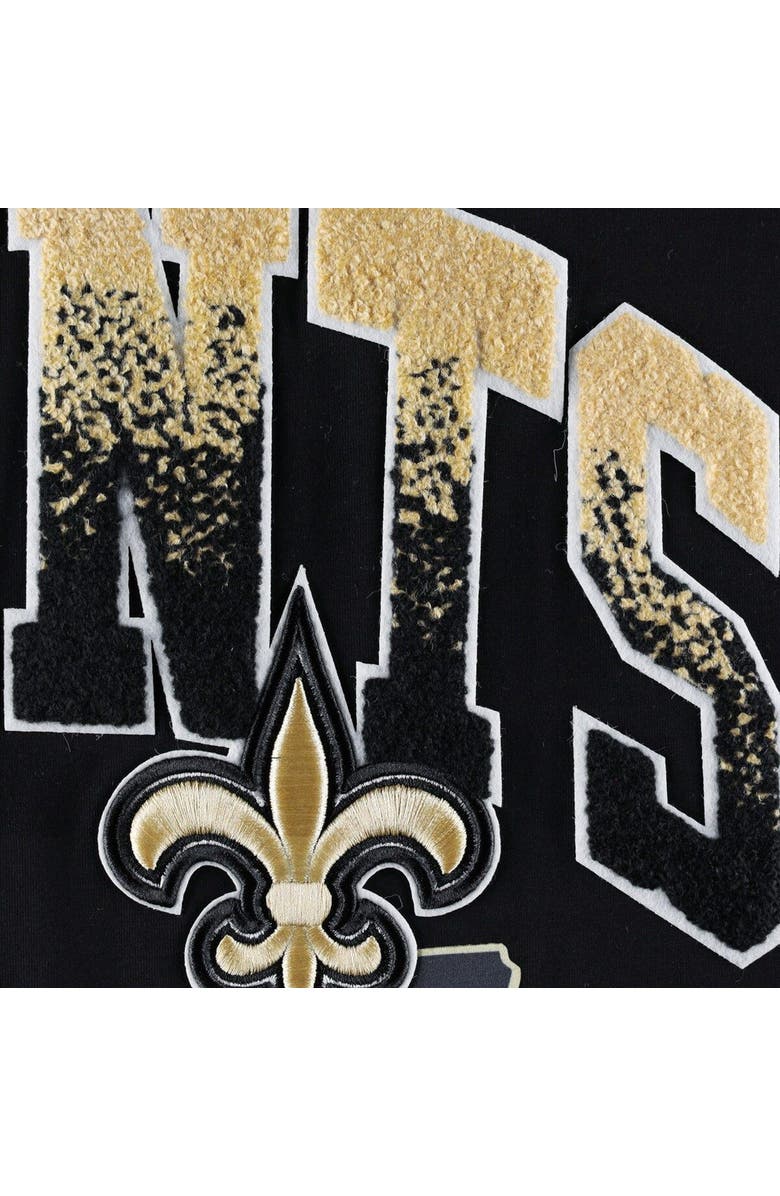 PRO STANDARD Men's Pro Standard Black New Orleans Saints Hometown Collection T-Shirt, Alternate, color, Black