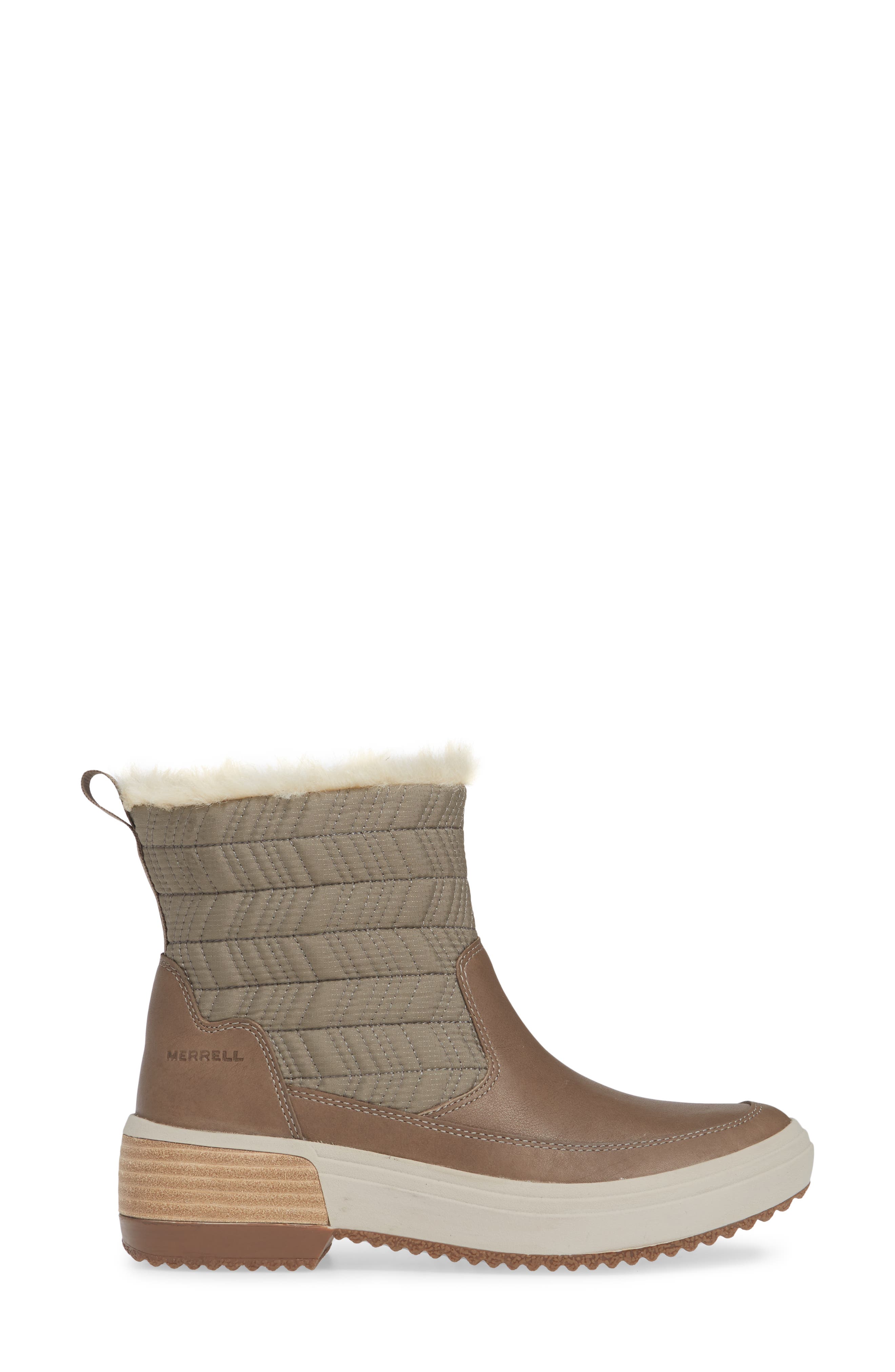 Haven Bluff Polar Waterproof Boot, Alternate, color, BRINDLE LEATHER