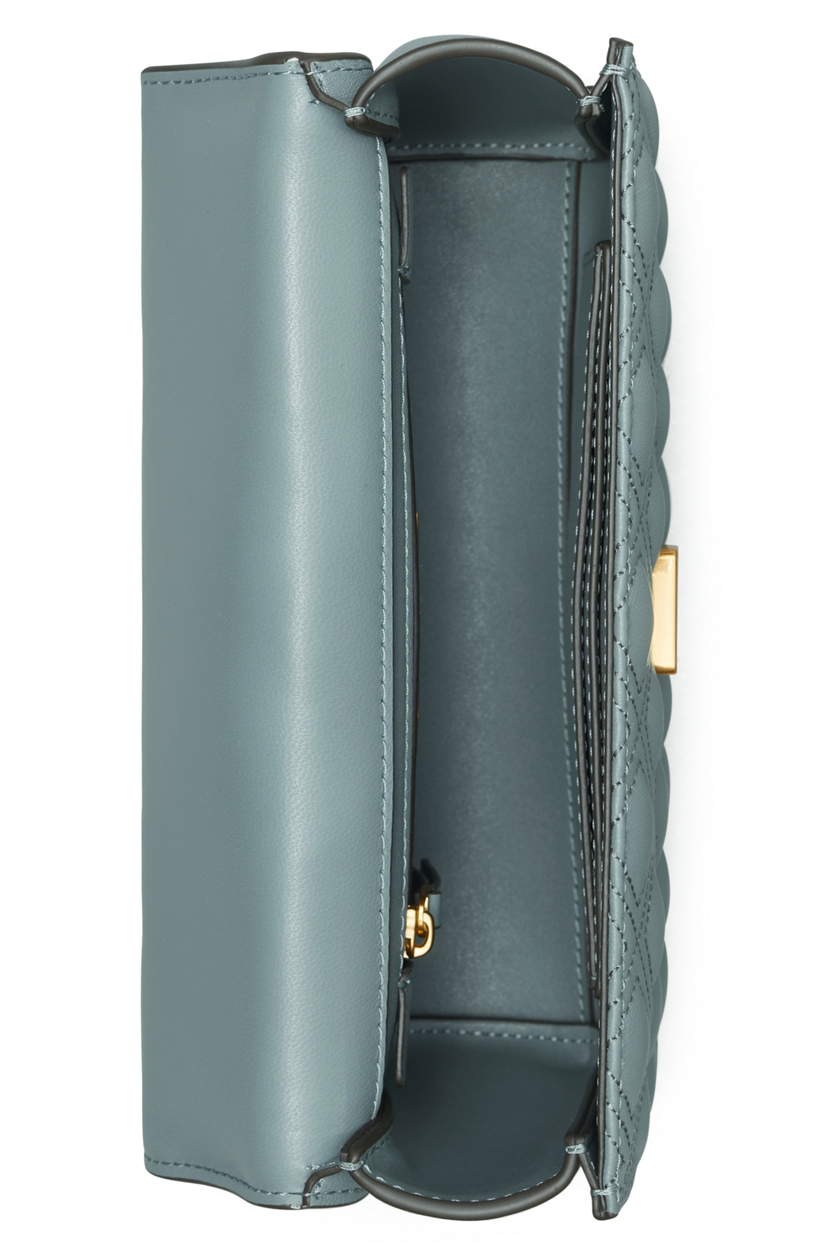 Small Fleming Convertible Leather Shoulder Bag, Alternate, color, ARCTIC