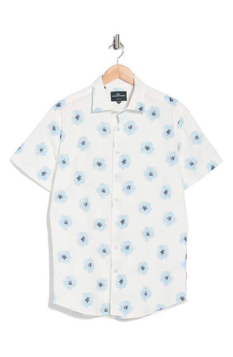 Chaldford Short Sleeve Cotton Button-Up Shirt