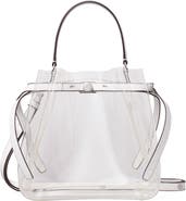 Tory Burch Romy Clear Bucket Bag