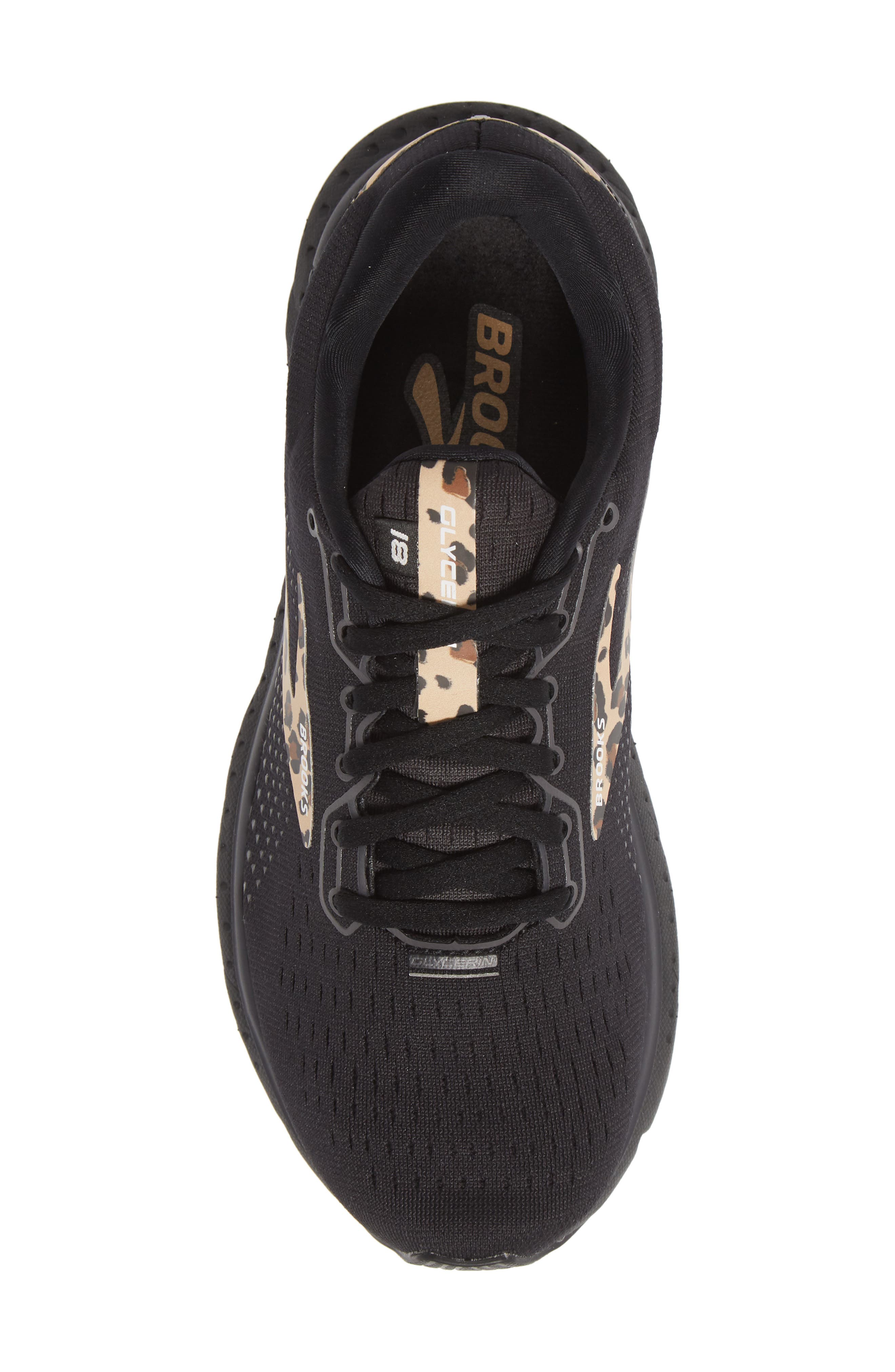 Glycerin 18 Running Shoe, Alternate, color, BLACK/BLACKENED PEARL LATTE