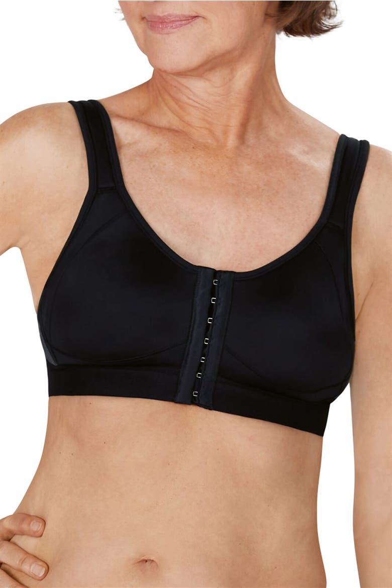 Ester Wire-Free Bra, Main, color, black/grey