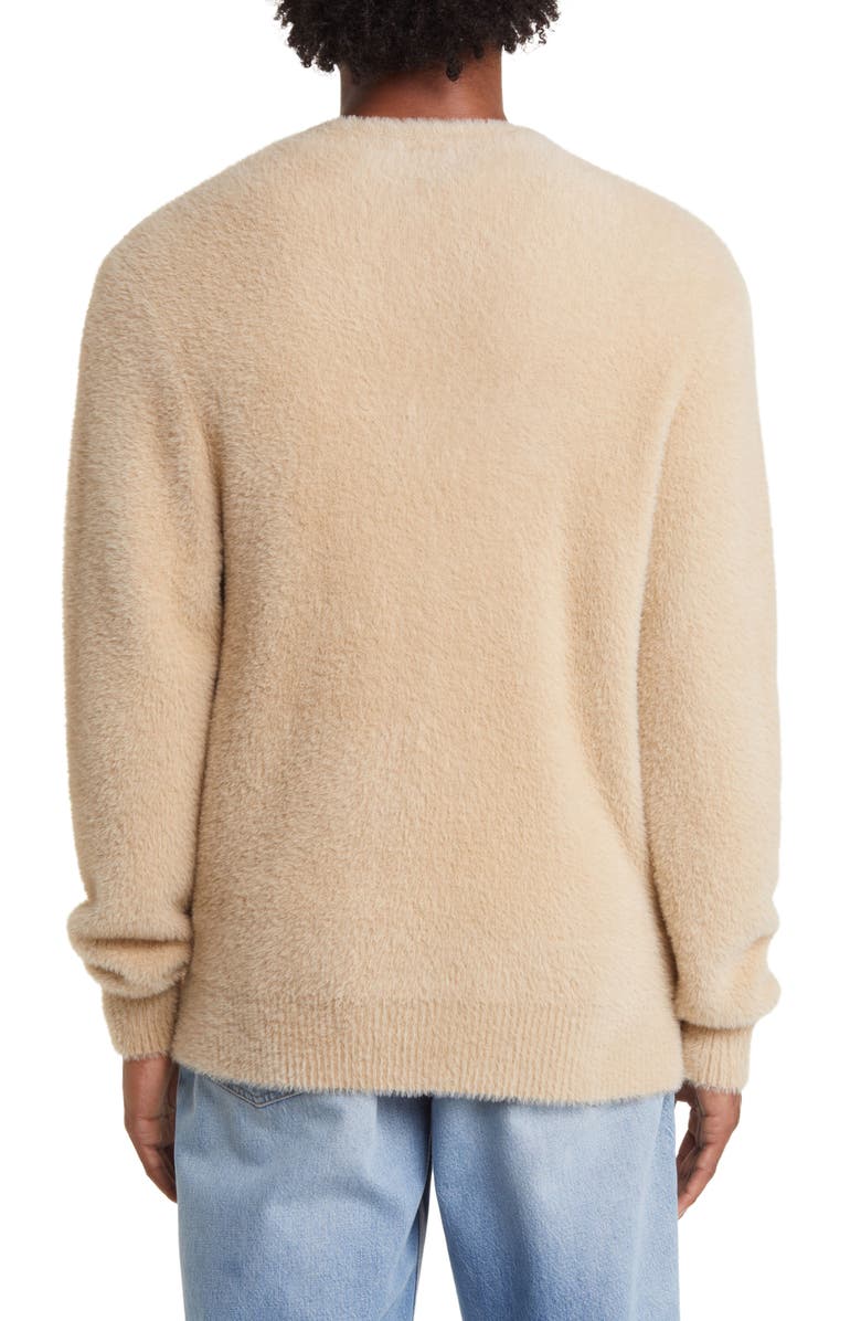 CONEY ISLAND PICNIC Fuzzy Cardigan, Alternate, color,