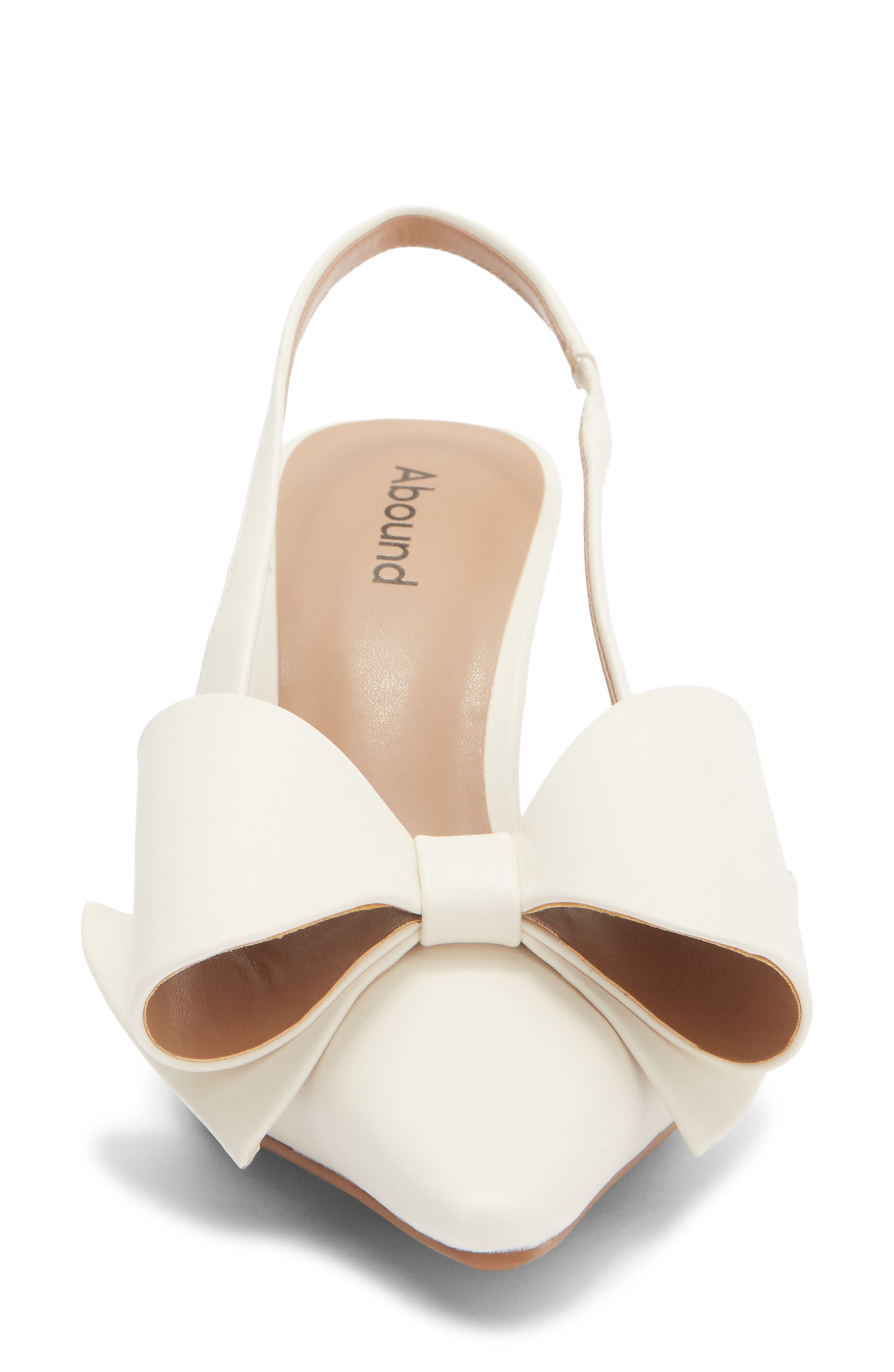 Heaven Slingback Pump, Alternate, color, IVORY EGRET