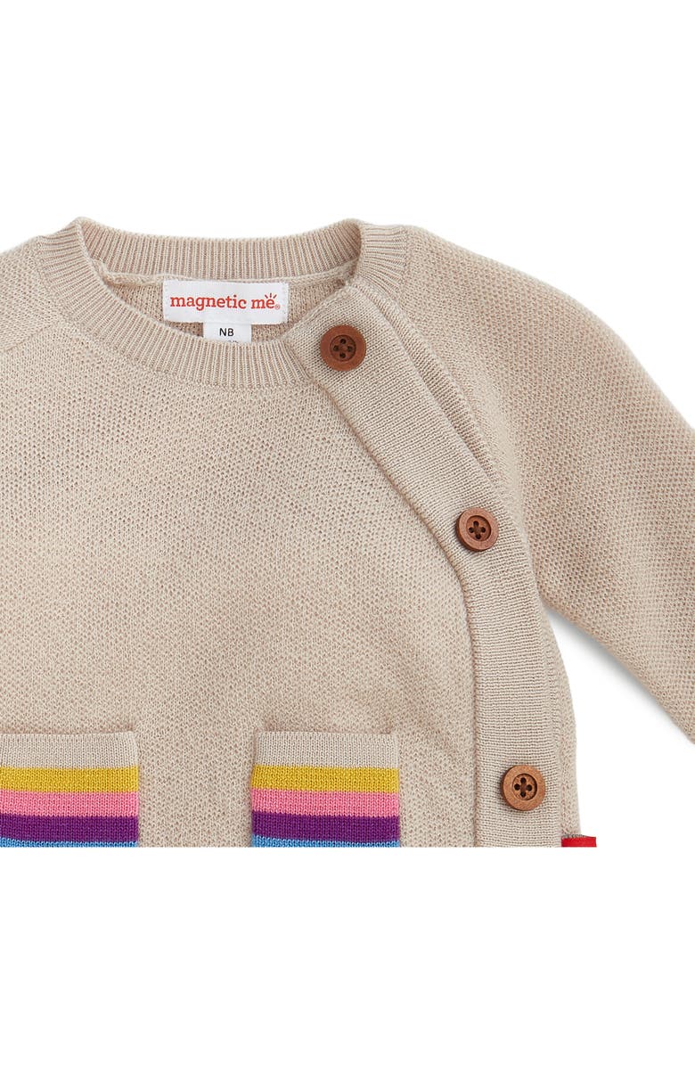 Magnetic Me Wool Blend Magnetic Shirt & Joggers Set, Alternate, color, Oatmeal