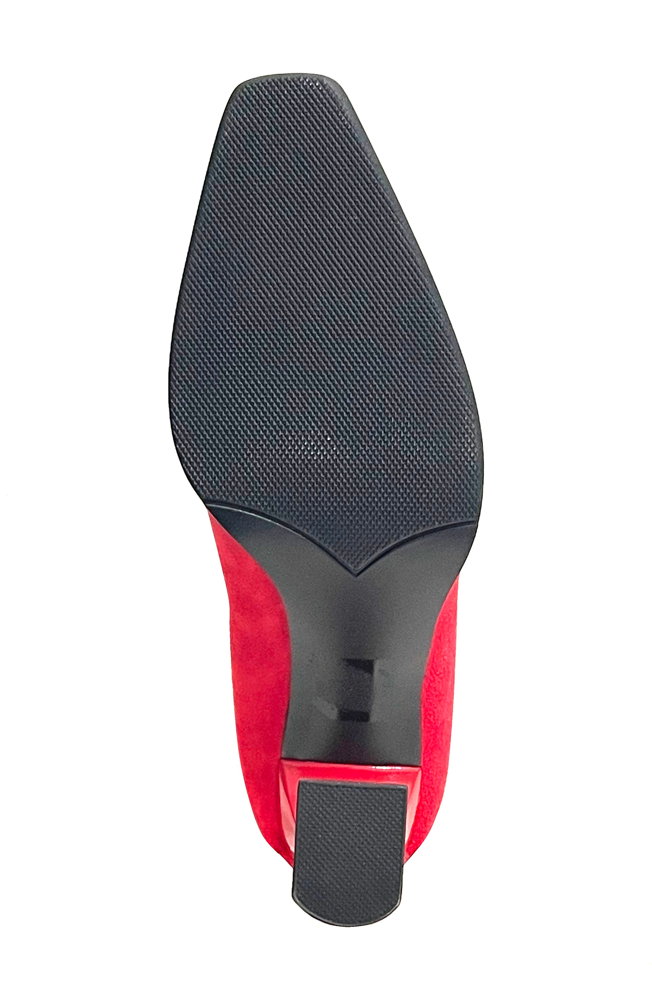 NINETY UNION Bronx Bootie, Alternate, color, Red