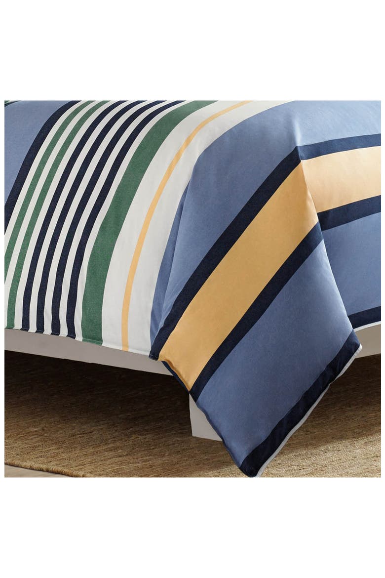 Dover Cotton Comforter Set, Alternate, color, BLUE MULTI