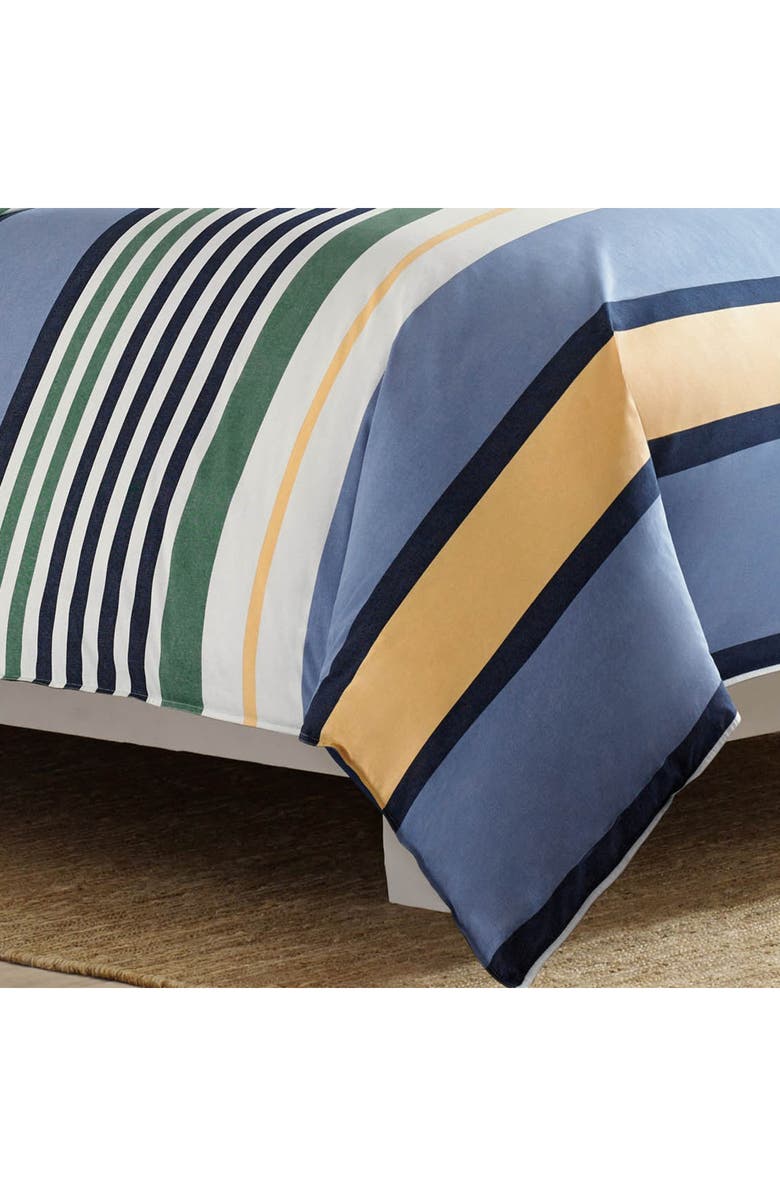 Nautica Dover Cotton Comforter Set, Alternate, color, Blue Multi