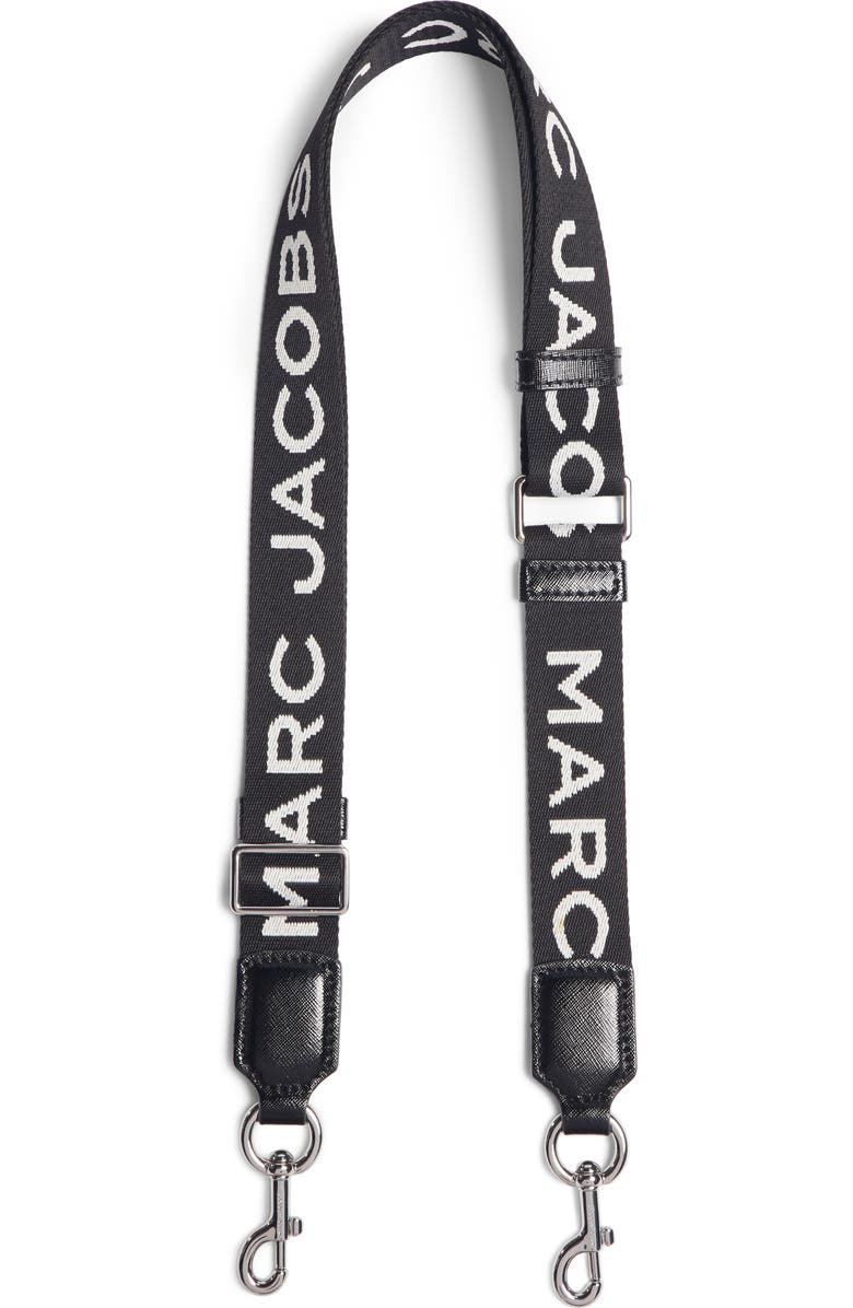 Marc Jacobs Logo Woven Guitar Bag Strap, Main, color,